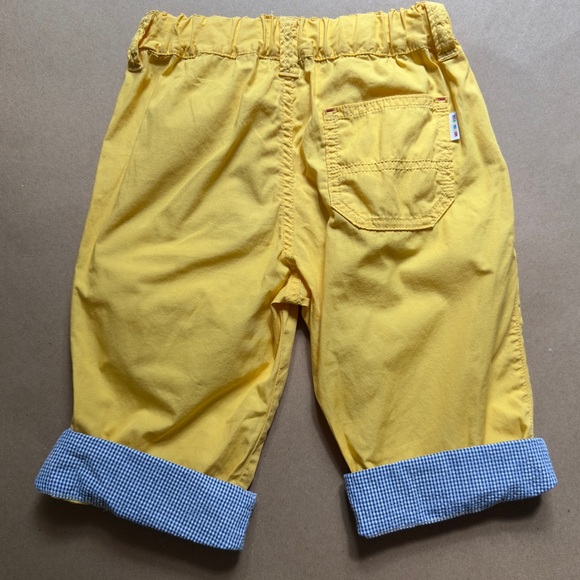 Miki House Children’s Yellow Nautical Theme Pants Size 120 5T 100% Cotton Twill - Picture 6 of 6